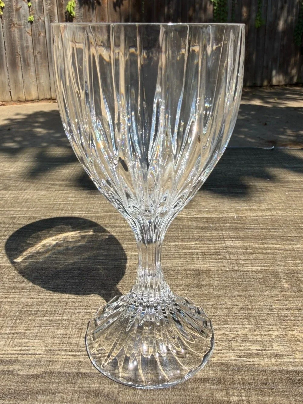 Mikasa Park Lane Crystal Wine Glass 6 3/8